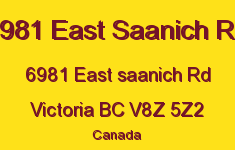 6981 East Saanich Rd 6981 East Saanich V8Z 5Z2